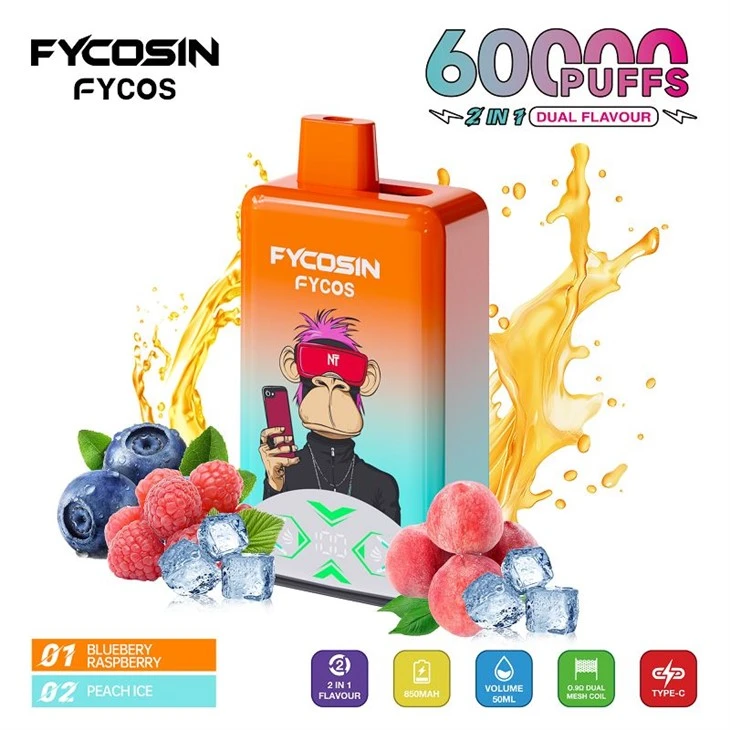 FYCOS Dual Flavors 60000 2IN1 high quality