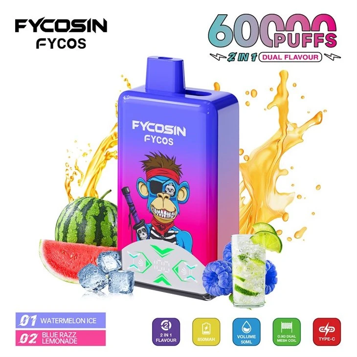 FYCOS Dual Flavors 60000 2IN1 suppliers