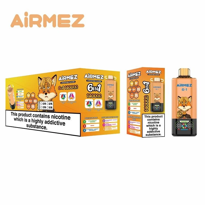 AIRMEZ FOX 6IN1 140000 Puffs high quality