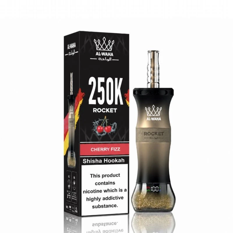 AL-WAHA Rocket Shisha Hookah 250000 high quality