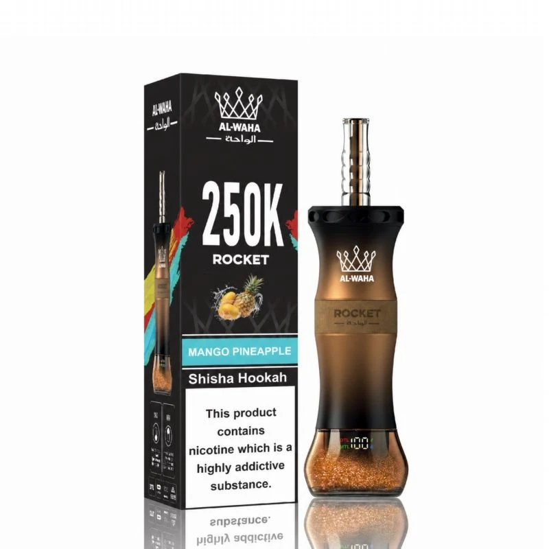 AL-WAHA Rocket Shisha Hookah 250000 best