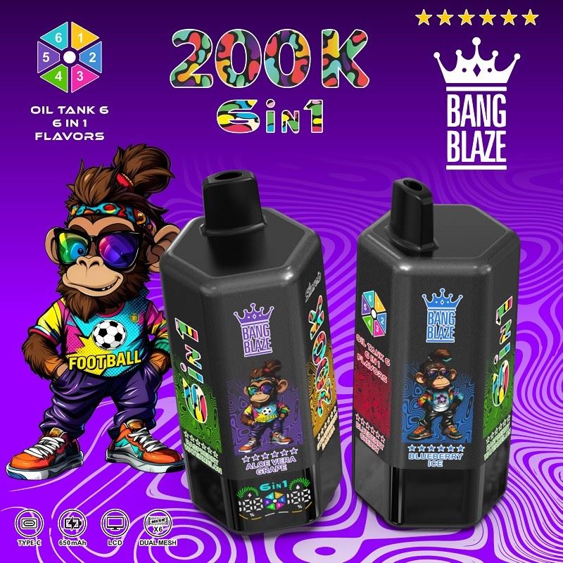 BANG BLAZE 200000 6in1 factory