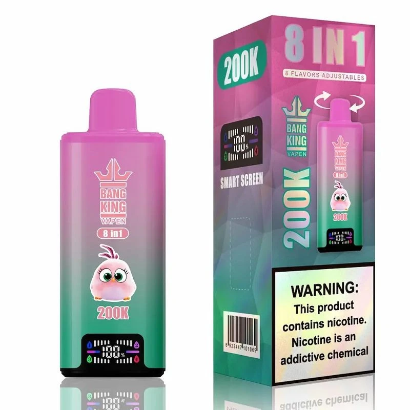 Bang King 8in1 200000 Puffs price