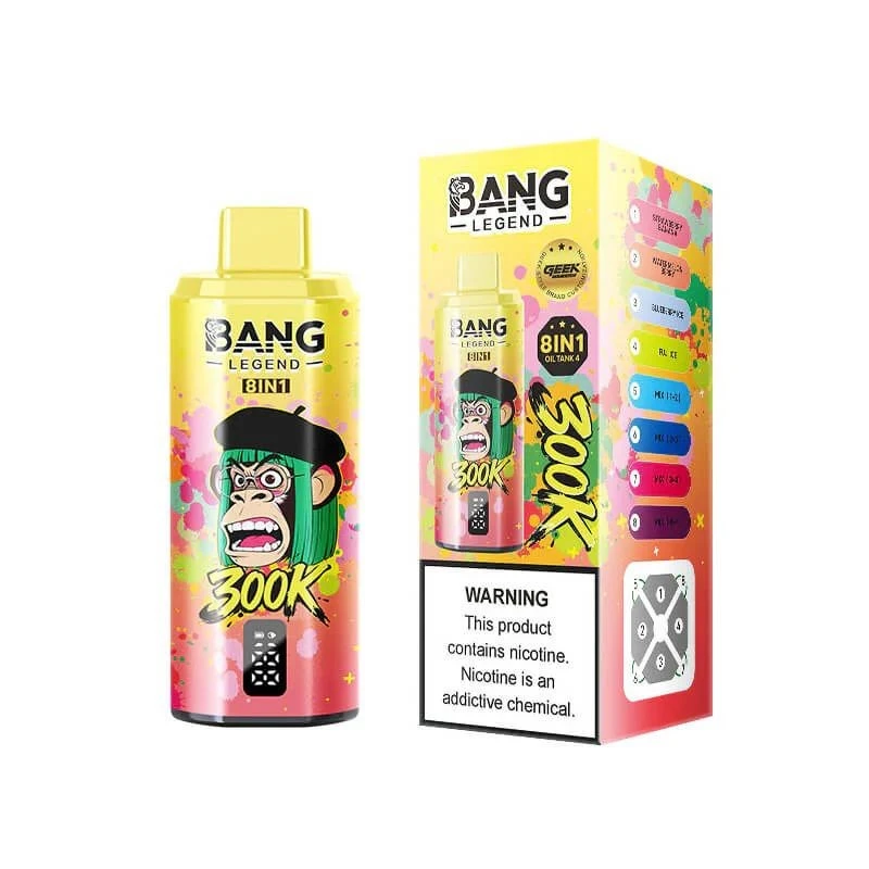 BANG LEGEND 8in1 300000 Puffs suppliers