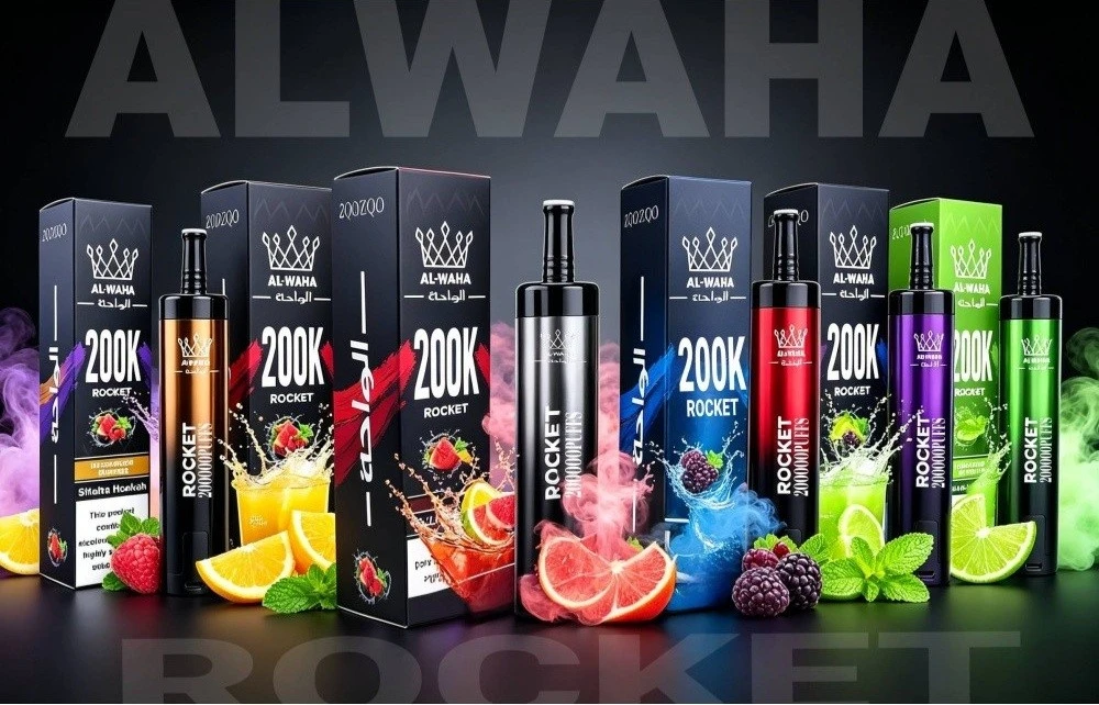 Al-Waha 200K Rocket flavor series line-up