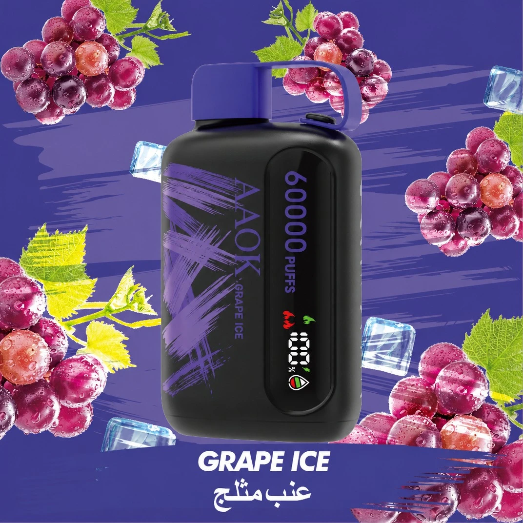 AAOK 60000 60000 puffs - Arabic retail artwork