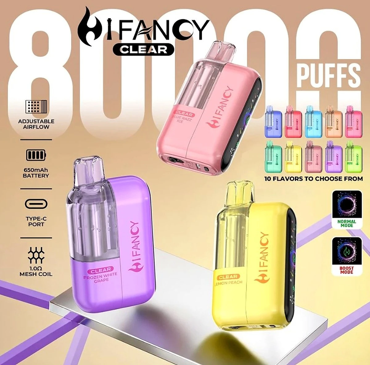 HIFANCY CLEAR 80000