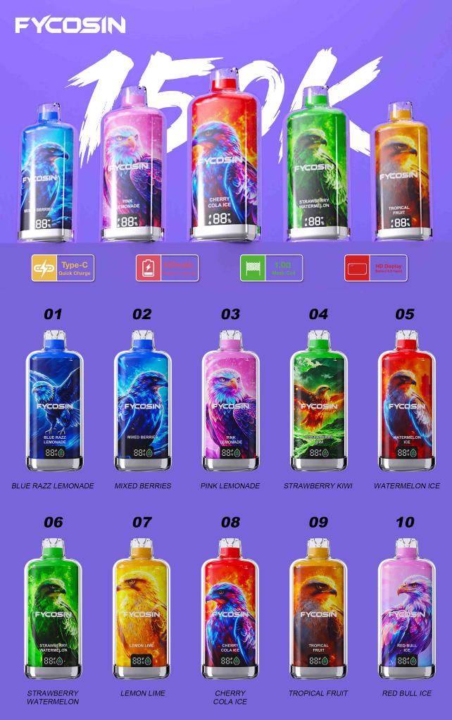 FYCOSIN 150K - full ten-flavor line