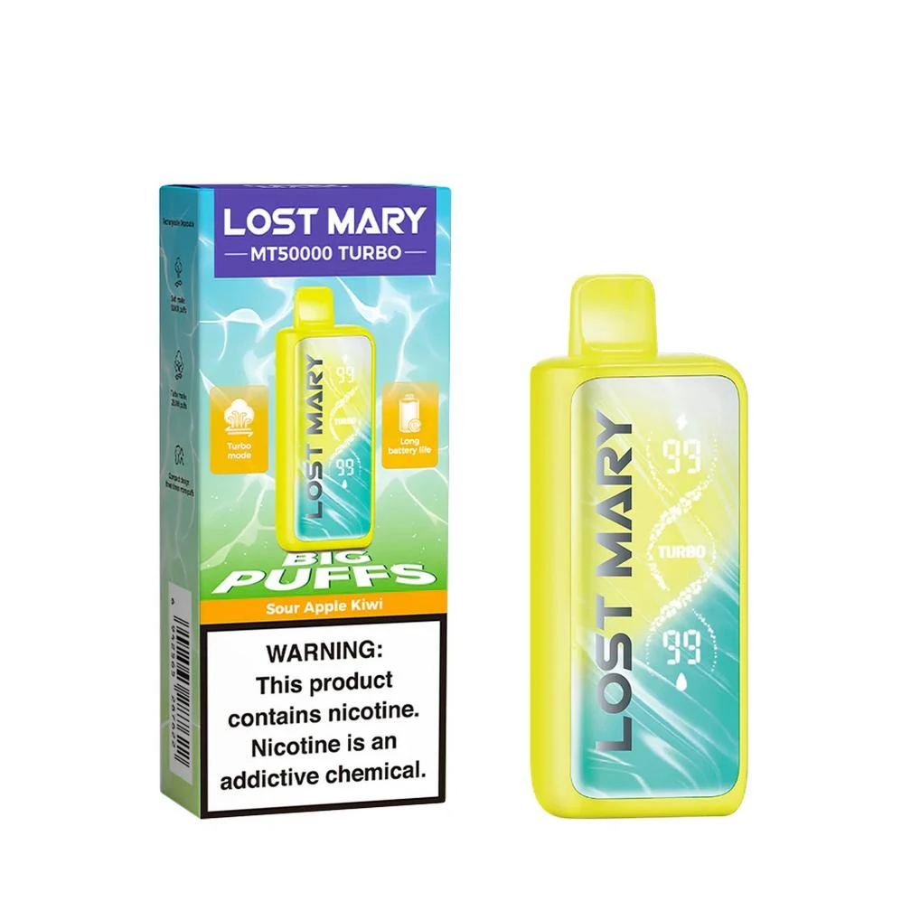 LOST MARY MT 50000 TURBO front display