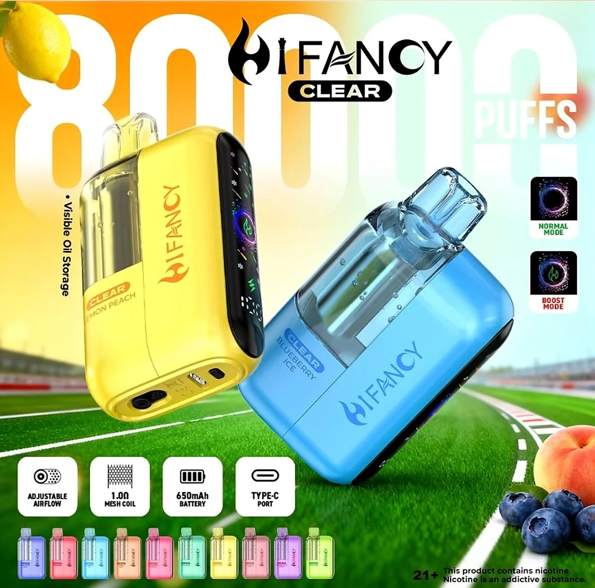 HIFANCY CLEAR 80000 visible oil storage