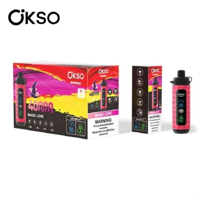 OKSO Shisha Max 40000 Puffs factory
