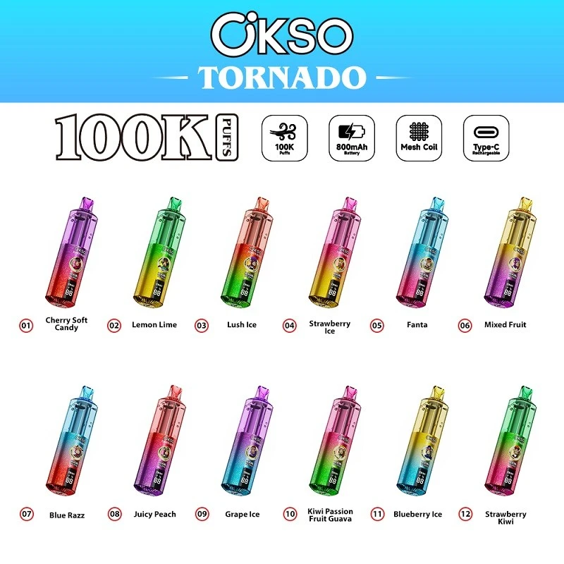 OKSO Tornado 100000 Puffs high quality