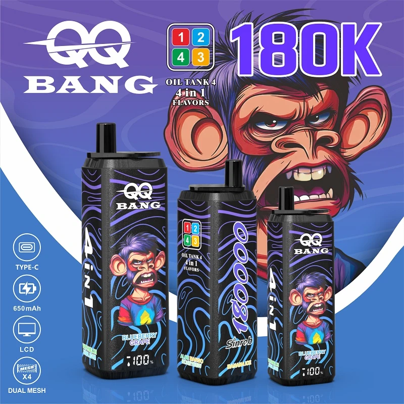 QQ Bang OLL TANK 4IN1 180000 Puffs