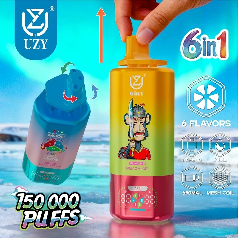 UZY 6IN1 150000 Puffs high quality