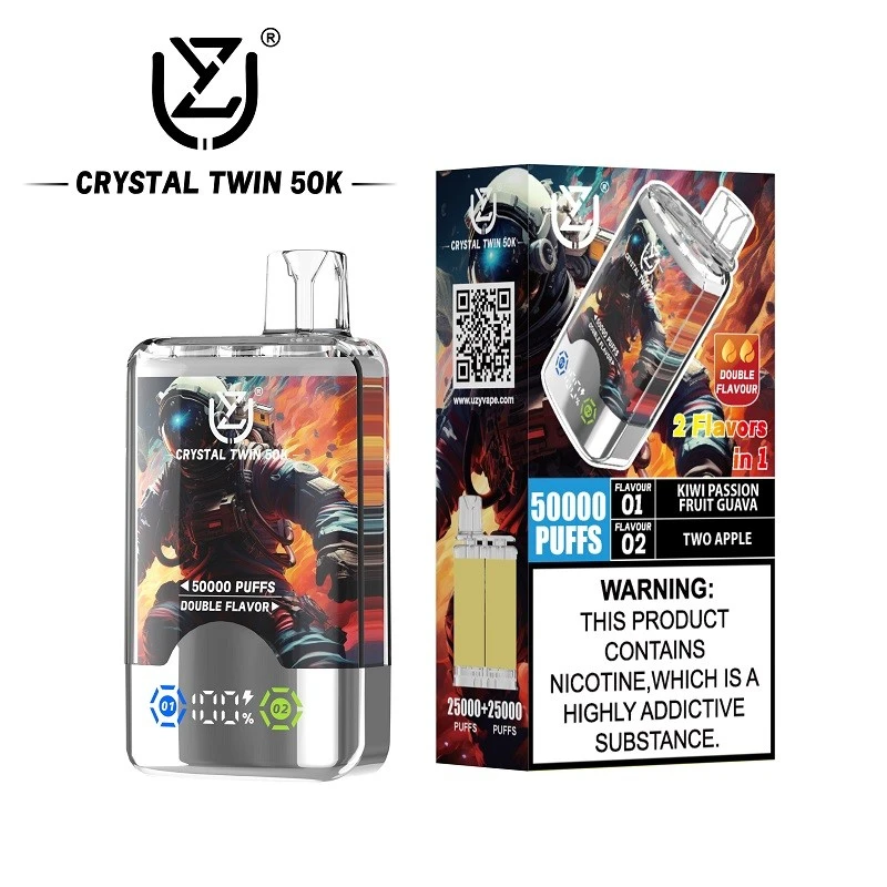 UZY CRYSTAL TWIN 50000 Puffs best