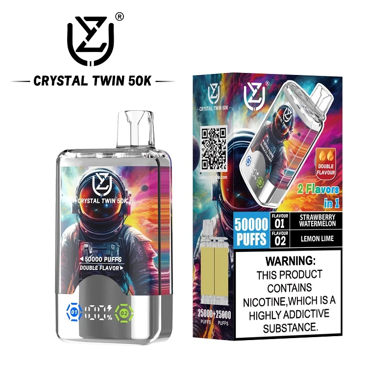 UZY CRYSTAL TWIN 50000 Puffs