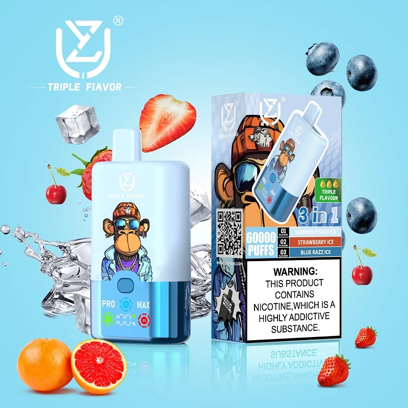 UZY Tpriple Flavors 60000 Puffs