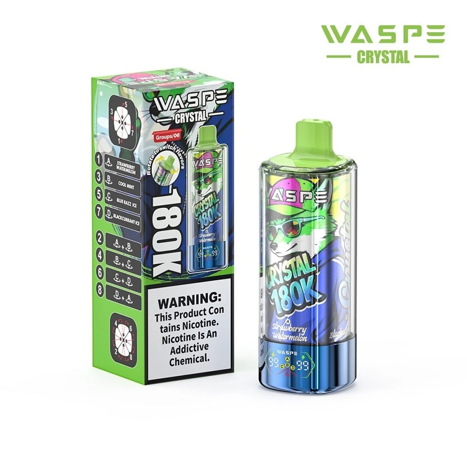 WASPE 8in1 Crystal 180000 Puffs suppliers