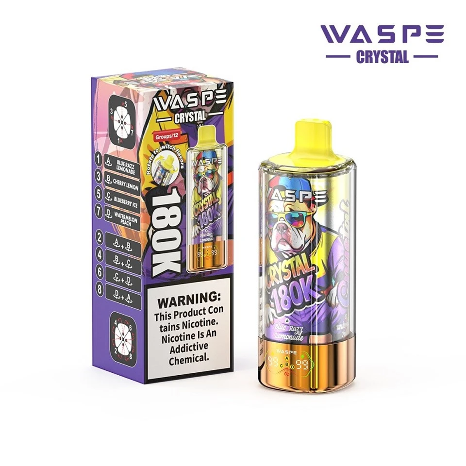 WASPE 8in1 Crystal 180000 suppliers