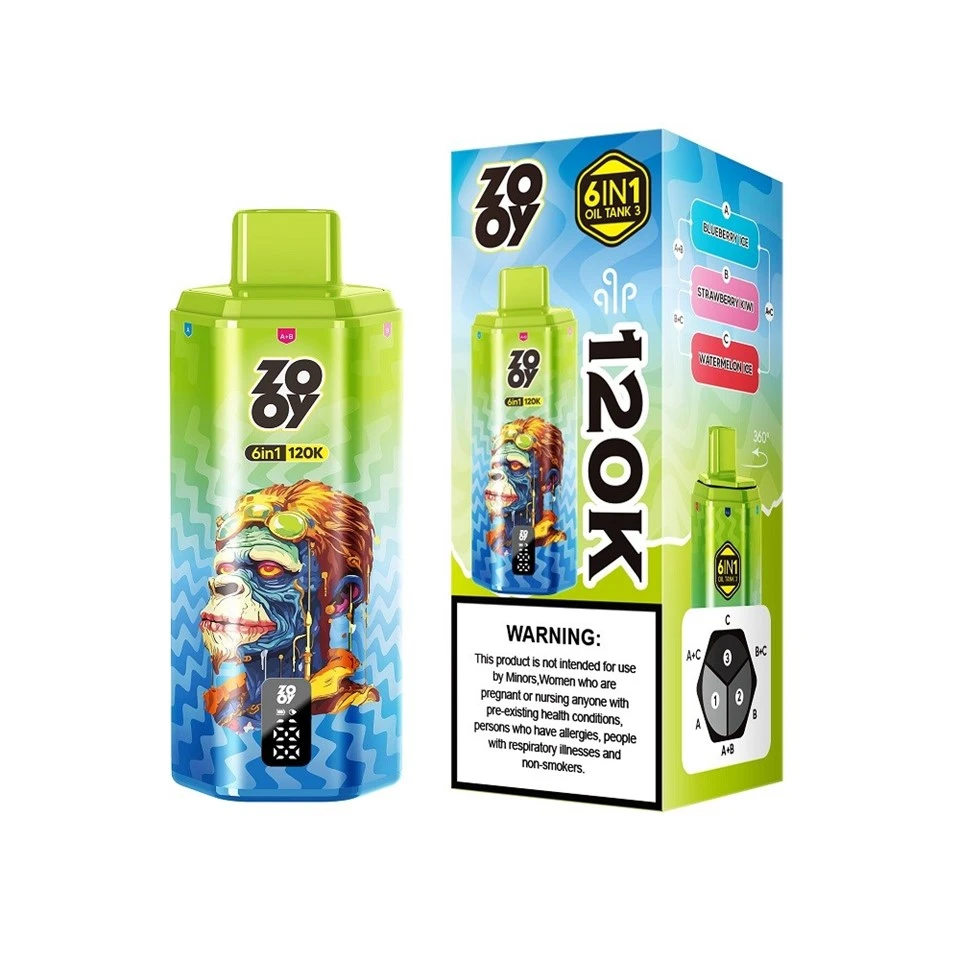 ZOOY 6in1 120000 Puffs best